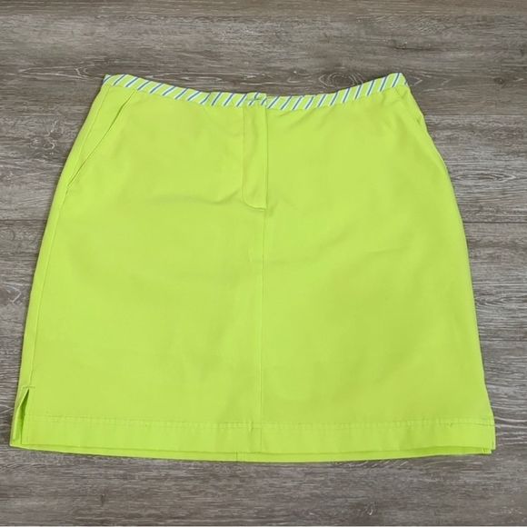 EP Pro Women's Golf Skirt Skort Bright Lime Green size 6 - Picture 1 of 8